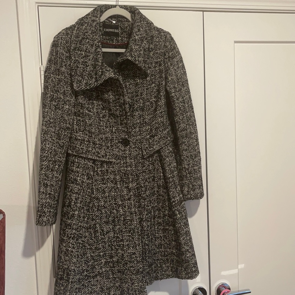 Express boucle coat